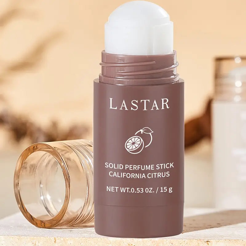 LASTAR Desodorante sólido para hombre, aroma cítrico, 15 g, desodorante portátil, fragancia de larga duración